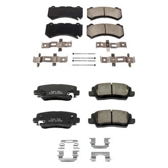 PowerStop® - Z17 Evolution Plus™ Ceramic Front and Rear Disc Brake Pad Set