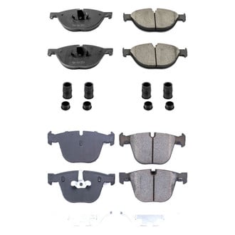 PowerStop® - Z17 Evolution Plus™ Ceramic Front and Rear Disc Brake Pad Set