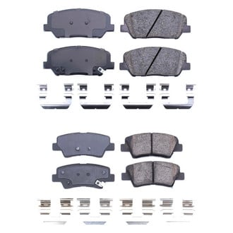 PowerStop® - Z17 Evolution Plus™ Ceramic Front and Rear Disc Brake Pad Set