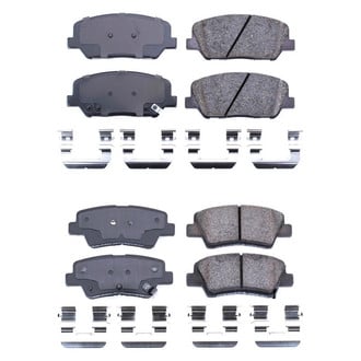 PowerStop® - Z17 Evolution Plus™ Ceramic Front and Rear Disc Brake Pad Set
