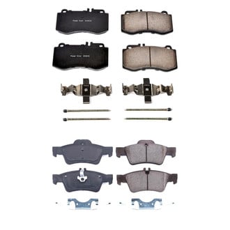 PowerStop® - Z17 Evolution Plus™ Ceramic Front and Rear Disc Brake Pad Set