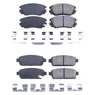 PowerStop® - Z17 Evolution Plus™ Ceramic Front and Rear Disc Brake Pad Set