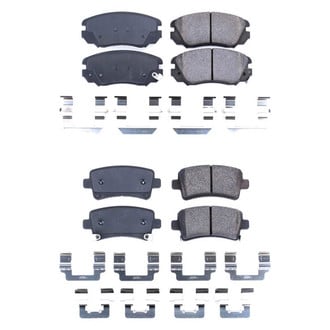 PowerStop® - Z17 Evolution Plus™ Ceramic Front and Rear Disc Brake Pad Set