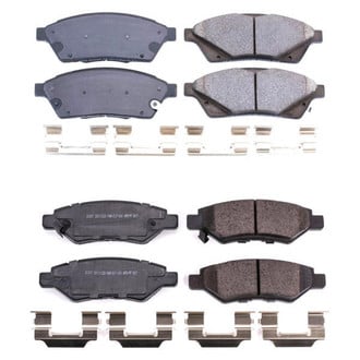 PowerStop® - Z17 Evolution Plus™ Ceramic Front and Rear Disc Brake Pad Set