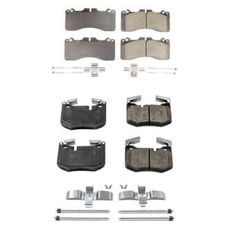 PowerStop® - Z17 Evolution Plus™ Ceramic Front and Rear Disc Brake Pad Set