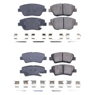 PowerStop® - Z17 Evolution Plus™ Ceramic Front and Rear Disc Brake Pad Set