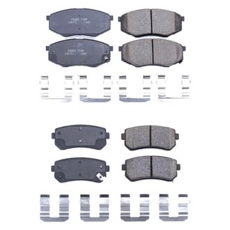 PowerStop® - Z17 Evolution Plus™ Ceramic Front and Rear Disc Brake Pad Set