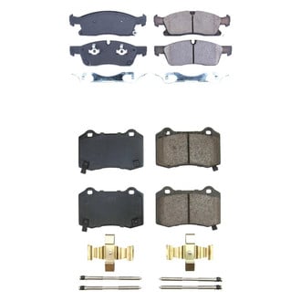 PowerStop® - Z17 Evolution Plus™ Ceramic Front and Rear Disc Brake Pad Set