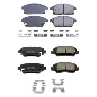 PowerStop® - Z17 Evolution Plus™ Ceramic Front and Rear Disc Brake Pad Set