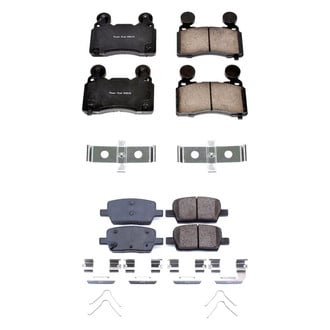 PowerStop® - Z17 Evolution Plus™ Ceramic Front and Rear Disc Brake Pad Set