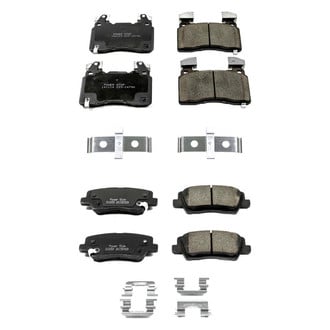 PowerStop® - Z17 Evolution Plus™ Ceramic Front and Rear Disc Brake Pad Set