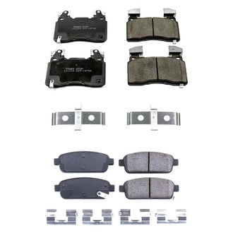 PowerStop® - Z17 Evolution Plus™ Ceramic Front and Rear Disc Brake Pad Set