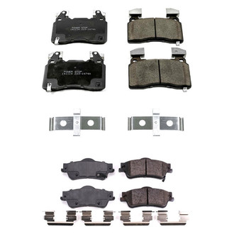 PowerStop® - Z17 Evolution Plus™ Ceramic Front and Rear Disc Brake Pad Set