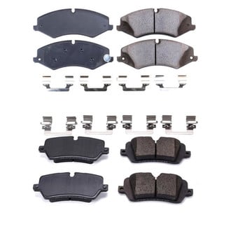 PowerStop® - Z17 Evolution Plus™ Ceramic Front and Rear Disc Brake Pad Set