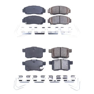 PowerStop® - Z17 Evolution Plus™ Ceramic Front and Rear Disc Brake Pad Set