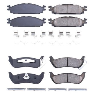 PowerStop® - Z17 Evolution Plus™ Ceramic Front and Rear Disc Brake Pad Set