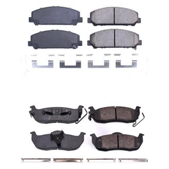 PowerStop® - Z17 Evolution Plus™ Ceramic Front and Rear Disc Brake Pad Set