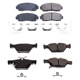 PowerStop® - Z17 Evolution Plus™ Ceramic Front and Rear Disc Brake Pad Set