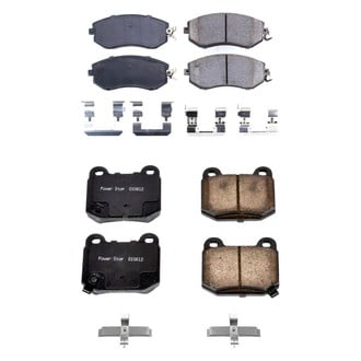 PowerStop® - Z17 Evolution Plus™ Ceramic Front and Rear Disc Brake Pad Set