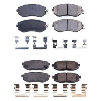 PowerStop® - Z17 Evolution Plus™ Ceramic Front and Rear Disc Brake Pad Set