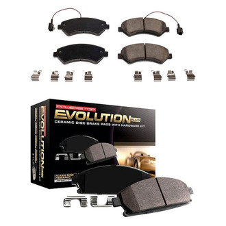 PowerStop® - Z17 Evolution Plus™ Ceramic Front and Rear Disc Brake Pad Set