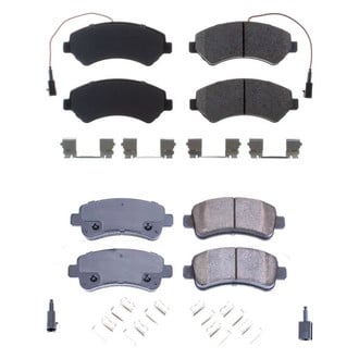 PowerStop® - Z17 Evolution Plus™ Ceramic Front and Rear Disc Brake Pad Set