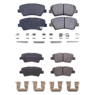PowerStop® - Z17 Evolution Plus™ Ceramic Front and Rear Disc Brake Pad Set