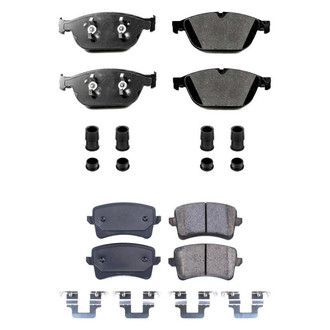 PowerStop® - Z17 Evolution Plus™ Ceramic Front and Rear Disc Brake Pad Set