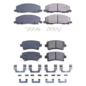 PowerStop® - Z17 Evolution Plus™ Ceramic Front and Rear Disc Brake Pad Set