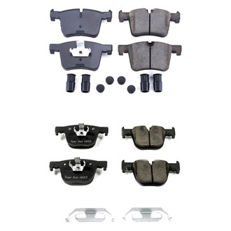 PowerStop® - Z17 Evolution Plus™ Ceramic Front and Rear Disc Brake Pad Set