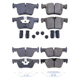 PowerStop® - Z17 Evolution Plus™ Ceramic Front and Rear Disc Brake Pad Set