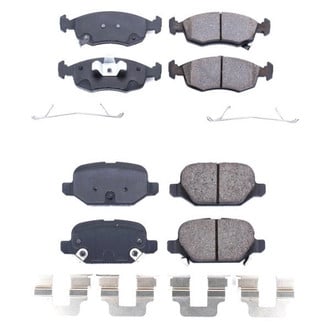 PowerStop® - Z17 Evolution Plus™ Ceramic Front and Rear Disc Brake Pad Set