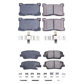 PowerStop® - Z17 Evolution Plus™ Ceramic Front and Rear Disc Brake Pad Set