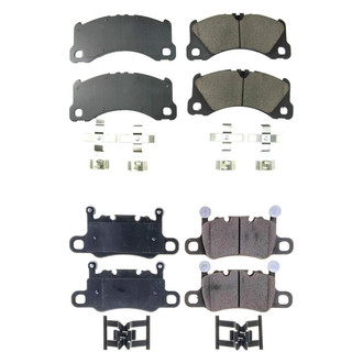 PowerStop® - Z17 Evolution Plus™ Ceramic Front and Rear Disc Brake Pad Set