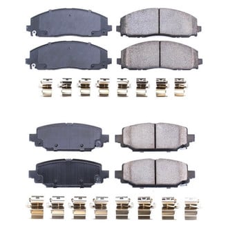 PowerStop® - Z17 Evolution Plus™ Ceramic Front and Rear Disc Brake Pad Set