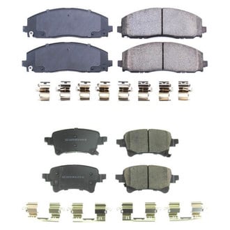 PowerStop® - Z17 Evolution Plus™ Ceramic Front and Rear Disc Brake Pad Set