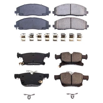 PowerStop® - Z17 Evolution Plus™ Ceramic Front and Rear Disc Brake Pad Set