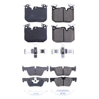 PowerStop® - Z17 Evolution Plus™ Ceramic Front and Rear Disc Brake Pad Set