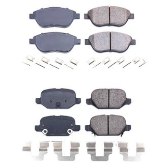 PowerStop® - Z17 Evolution Plus™ Ceramic Front and Rear Disc Brake Pad Set