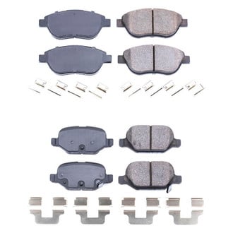 PowerStop® - Z17 Evolution Plus™ Ceramic Front and Rear Disc Brake Pad Set