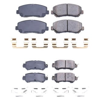 PowerStop® - Z17 Evolution Plus™ Ceramic Front and Rear Disc Brake Pad Set