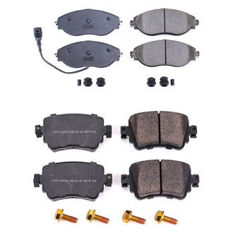 PowerStop® - Z17 Evolution Plus™ Ceramic Front and Rear Disc Brake Pad Set