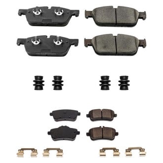 PowerStop® - Z17 Evolution Plus™ Ceramic Front and Rear Disc Brake Pad Set