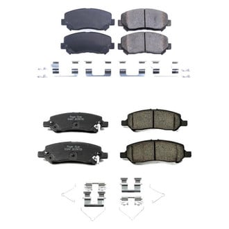 PowerStop® - Z17 Evolution Plus™ Ceramic Front and Rear Disc Brake Pad Set