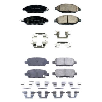 PowerStop® - Z17 Evolution Plus™ Ceramic Front and Rear Disc Brake Pad Set