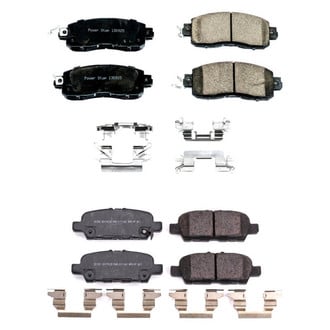 PowerStop® - Z17 Evolution Plus™ Ceramic Front and Rear Disc Brake Pad Set