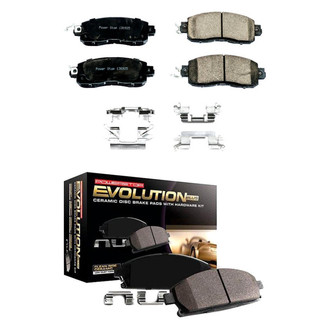 PowerStop® - Z17 Evolution Plus™ Ceramic Front and Rear Disc Brake Pad Set