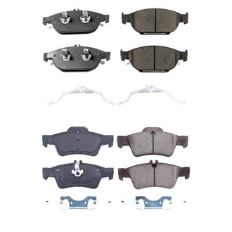 PowerStop® - Z17 Evolution Plus™ Ceramic Front and Rear Disc Brake Pad Set