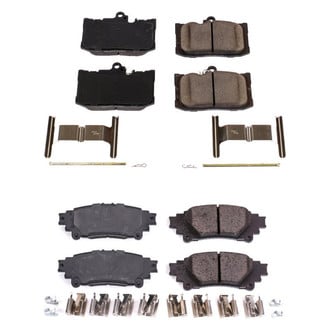 PowerStop® - Z17 Evolution Plus™ Ceramic Front and Rear Disc Brake Pad Set