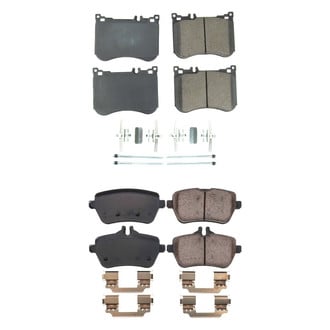 PowerStop® - Z17 Evolution Plus™ Ceramic Front and Rear Disc Brake Pad Set
